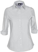 Big Bang Apparel Women 3/4 Sleeve Euro Twill Shirt Big Bang Apparel Women 3/4 Sleeve Euro Twill Shirt