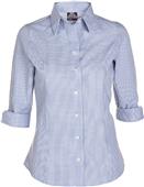 Big Bang App Women 3/4 Sleeve Comet Poplin Shirt Big Bang App Women 3/4 Sleeve Comet Poplin Shirt