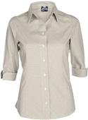 Big Bang Apparel Women 3/4 Sleeve IO Poplin Shirts Big Bang Apparel Women 3/4 Sleeve IO Poplin Shirts