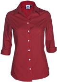 Big Bang Womens 3/4 Sleeve Maui Poplin Shirts Big Bang Womens 3/4 Sleeve Maui Poplin Shirts