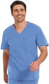 Landau Work Flow Men's Stretch Unisex Scrub Top Landau Work Flow Men's Stretch Unisex Scrub Top