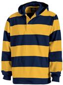 Charles River Hooded Rugby Pullover Charles River Hooded Rugby Pullover