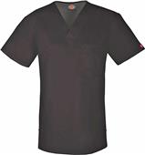 Dickies Men's V-Neck Short Sleeve Scrub Top