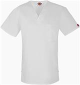 Dickies Men's V-Neck Short Sleeve Scrub Top