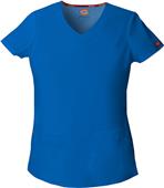 Dickies Women's Junior Fit V-Neck Scrub Top Dickies Women's Junior Fit V-Neck Scrub Top