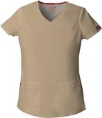 Dickies Women's Junior Fit V-Neck Scrub Top Dickies Women's Junior Fit V-Neck Scrub Top