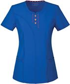 Heartsoul Ever After Womens Round Neck Scrub Top