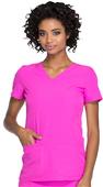 Heartsoul Womens Pitter-Pat V-Neck Scrub Top Heartsoul Womens Pitter-Pat V-Neck Scrub Top