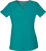 Heartsoul Womens Pitter-Pat V-Neck Scrub Top Heartsoul Womens Pitter-Pat V-Neck Scrub Top
