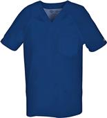 Dickies Men's V-Neck Knit Panel Scrub Top Dickies Men's V-Neck Knit Panel Scrub Top