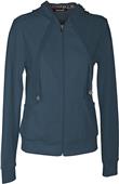 Heartsoul All Fur Love Zip Front Hood Scrub Jacket
