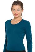 Heartsoul Womens Social Butter-Fly Underscrub Tee Heartsoul Womens Social Butter-Fly Underscrub Tee