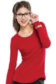 Heartsoul Womens Social Butter-Fly Underscrub Tee Heartsoul Womens Social Butter-Fly Underscrub Tee