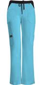 Dickies Women's Jr Fit Low-Rise Cargo Scrub Pants