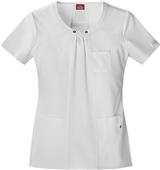 Dickies Women's Junior Fit Round Neck Scrub Top