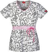 Dickies Junior Fit For Your Eyelets Only Scrub Top