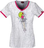 Dickies Women's Junior Fit Up-Hound Girl Scrub Top