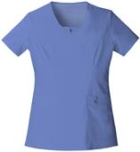 Cherokee Women's Junior Fit V-Neck Scrub Top
