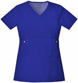 Cherokee Junior Fit Mock Wrap Scrub Top Cherokee Junior Fit Mock Wrap Scrub Top
