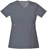 Cherokee Junior Fit Mock Wrap Scrub Top Cherokee Junior Fit Mock Wrap Scrub Top