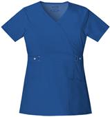 Cherokee Junior Fit Mock Wrap Scrub Top Cherokee Junior Fit Mock Wrap Scrub Top