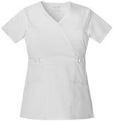 Cherokee Junior Fit Mock Wrap Scrub Top Cherokee Junior Fit Mock Wrap Scrub Top