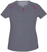 Cherokee Women's Junior Fit Split V-Neck Scrub Top