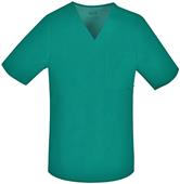 Cherokee Mens V-Neck Double Chest Pocket Scrub Top
