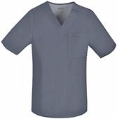 Cherokee Mens V-Neck Double Chest Pocket Scrub Top Cherokee Mens V-Neck Double Chest Pocket Scrub Top