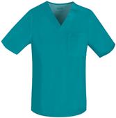 Cherokee Mens V-Neck Double Chest Pocket Scrub Top Cherokee Mens V-Neck Double Chest Pocket Scrub Top
