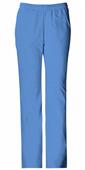 Cherokee Womens Mid-Rise Pull-On Cargo Scrub Pants