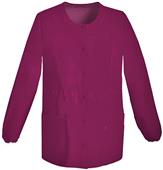 Cherokee Women's Snap Front Warm-Up Scrub Jacket