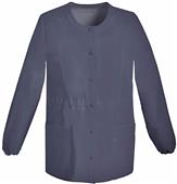 Cherokee Women's Snap Front Warm-Up Scrub Jacket
