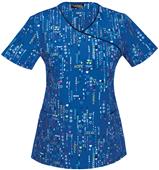 Runway Women's Heal with Hope Mock Wrap Scrub Top