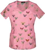 Runway Women's Delight in Flight V-Neck Scrub Top