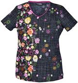 Runway Women's Posey Paradise V-Neck Scrub Top Runway Women's Posey Paradise V-Neck Scrub Top