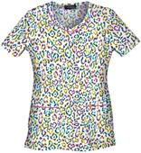 Runway Women's Snake, Rattle, & Roll Scrub Top