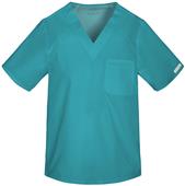 Cherokee Men's Sporty V-Neck Scrub Top Cherokee Men's Sporty V-Neck Scrub Top
