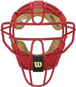 Wilson Dyna-Lite Catcher's Facemask Leather Wilson Dyna-Lite Catcher's Facemask Leather