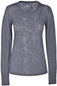 Cherokee Workwear Women Long Sleeve Knit Scrub Tee