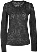 Cherokee Workwear Women Long Sleeve Knit Scrub Tee