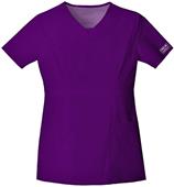 Cherokee Workwear Women's Jr Fit V-Neck Scrub Top Cherokee Workwear Women's Jr Fit V-Neck Scrub Top