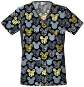 Tooniforms Women's Just Scrolling Along! Scrub Top