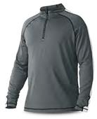 DeMarini Mens 10th Inning Long Sleeve 1/2 Zip