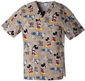 Tooniforms Unisex He's Got Attitude Scrub Top