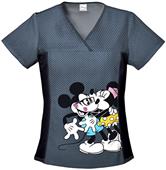 Tooniforms Women's Smooch! V-Neck Scrub Top