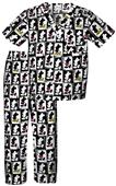 Tooniforms Kids Electric Mickey Scrub Top/Pant Set