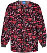Scrub HQ Breast Cancer Caring/Cause Scrub Jacket Scrub HQ Breast Cancer Caring/Cause Scrub Jacket