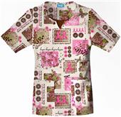Scrub HQ Breast Cancer Tree of Hope Scrub Top