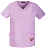 Scrub HQ Breast Cancer Warriors in Pink Scrub Top